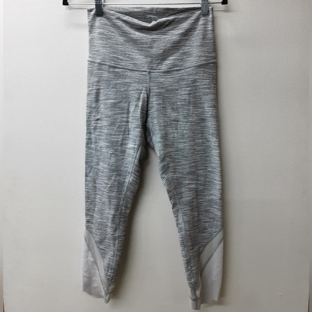 Lululemon Wunder Under Scalloped Hem High-Rise Crop